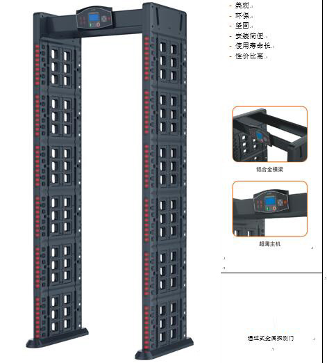 新疆一縣財政局采用SD-600型號金屬探測安檢門(mén)保安全