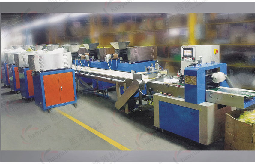 12色橡皮泥全自動(dòng)包裝機