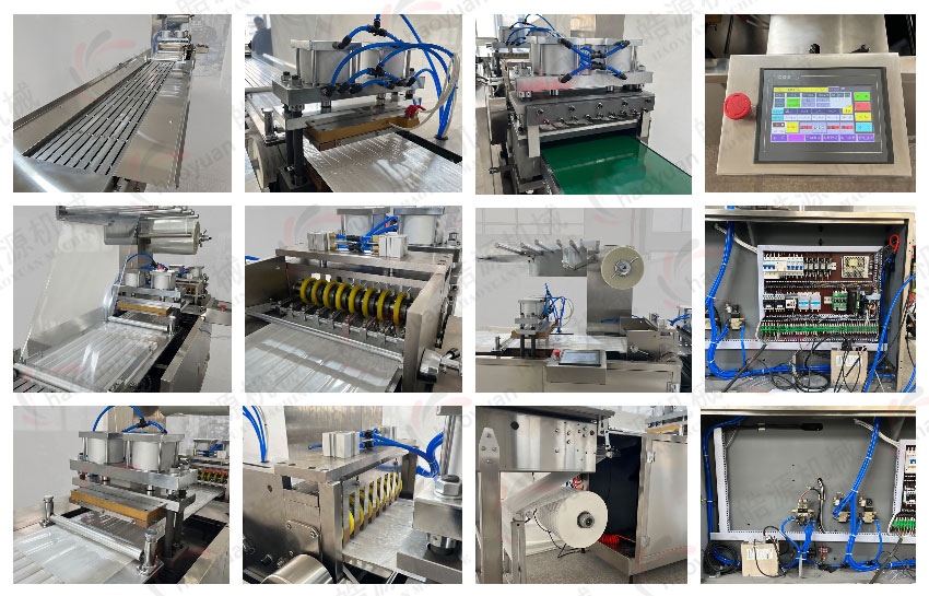 YSZ-330咽拭子平面四邊封包裝機機械細節