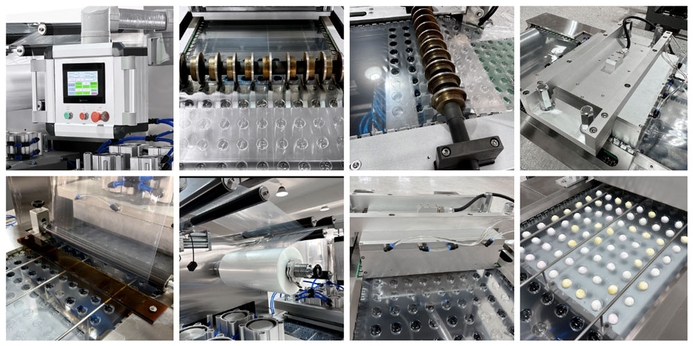 HY真空拉伸膜包裝機機械細節