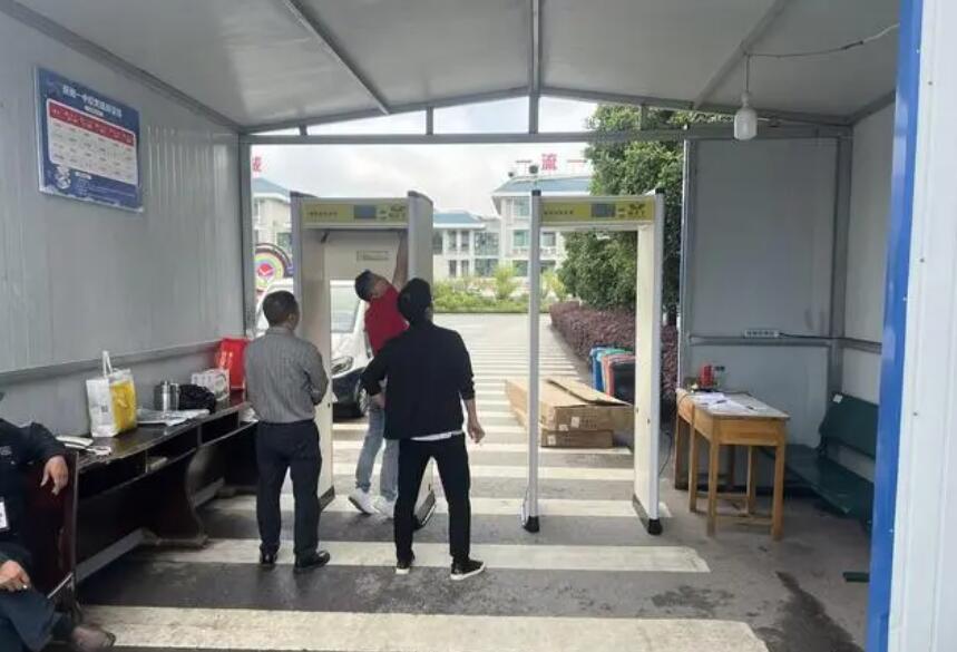 考場(chǎng)安檢門(mén)用途分析：配合監控攝像頭等設備提升考場(chǎng)安檢能力